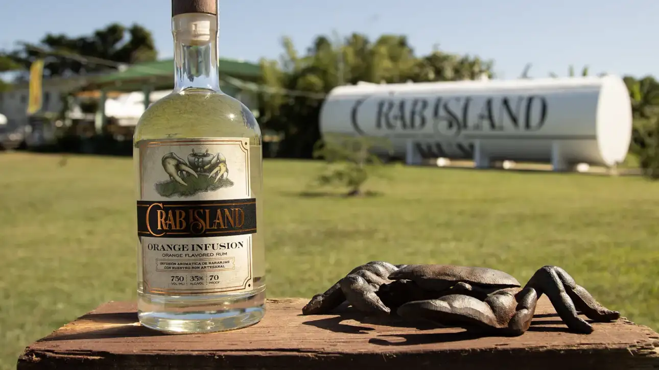 Crab Island Rum distillery on Vieques