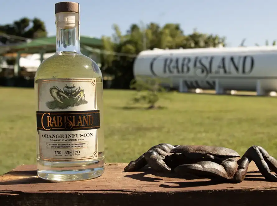 Crab Island Rum distillery on Vieques